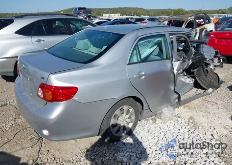 2009 Toyota Corolla Le z USA, uszkodzony, nr VIN JTDBL40E799092865